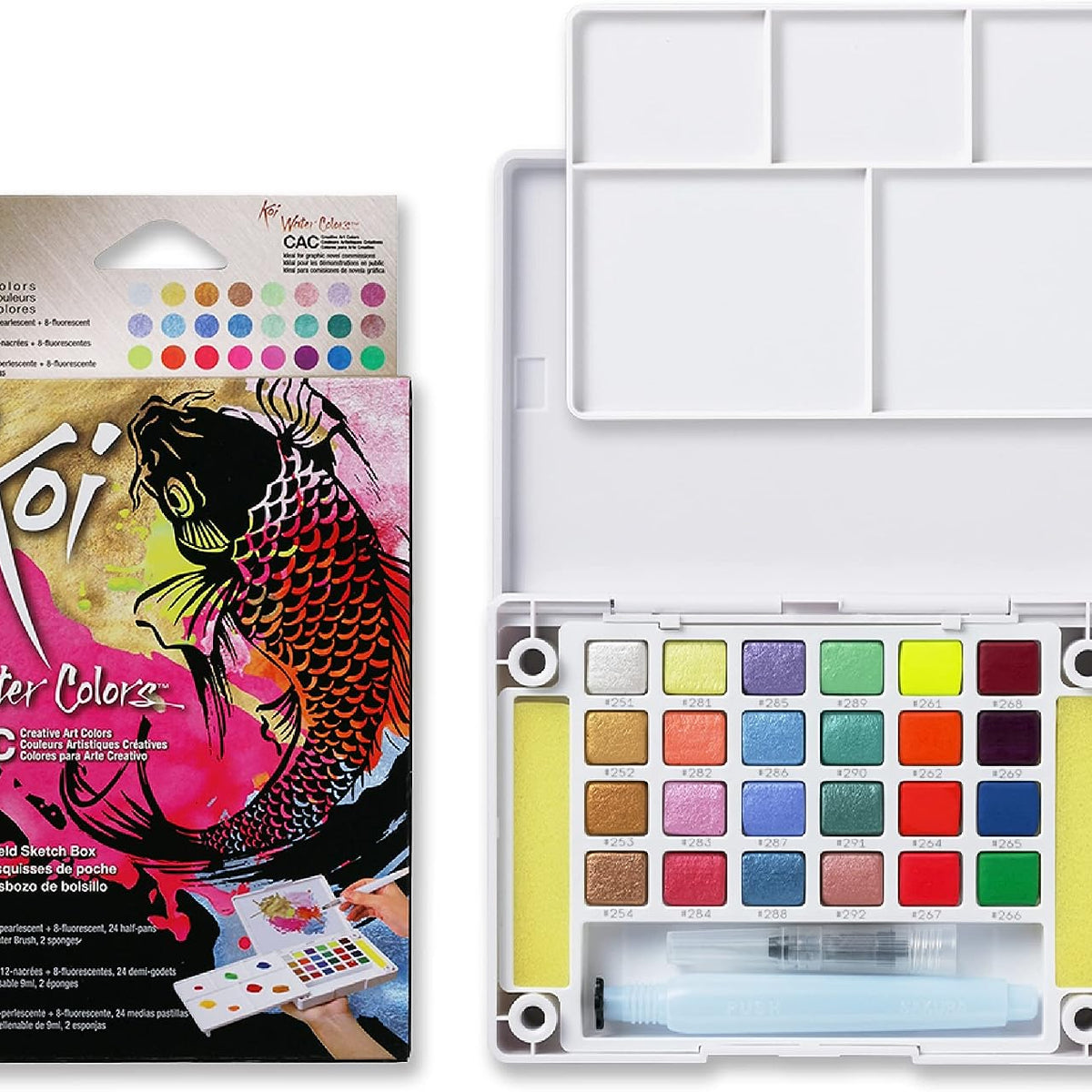 Sakura Koi Watercolor Box 24pc Creative - Guiry's