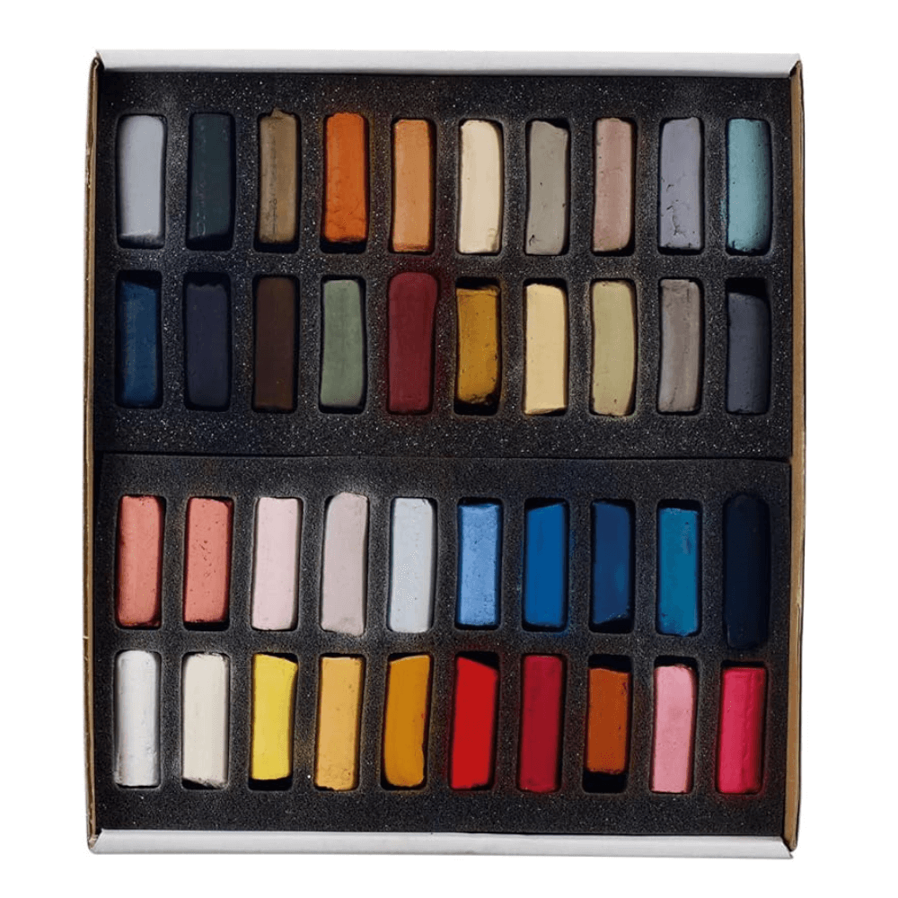 Savoir - Faire Sennelier Soft Pastel Half Stick Portrait Set - 40 Count - Guiry's