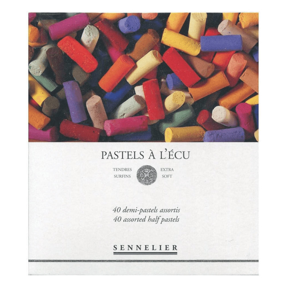 Savoir - Faire Sennelier Soft Pastels Half Stick Set - 40 Count - Guiry's