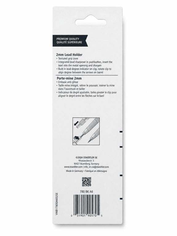 Staedtler Mars Technico 780 Lead Holder - Guiry's