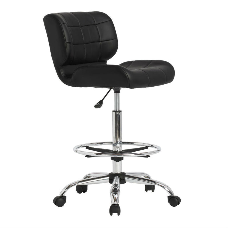 Studio Designs Black Crest Drafting Chair - Guiry's