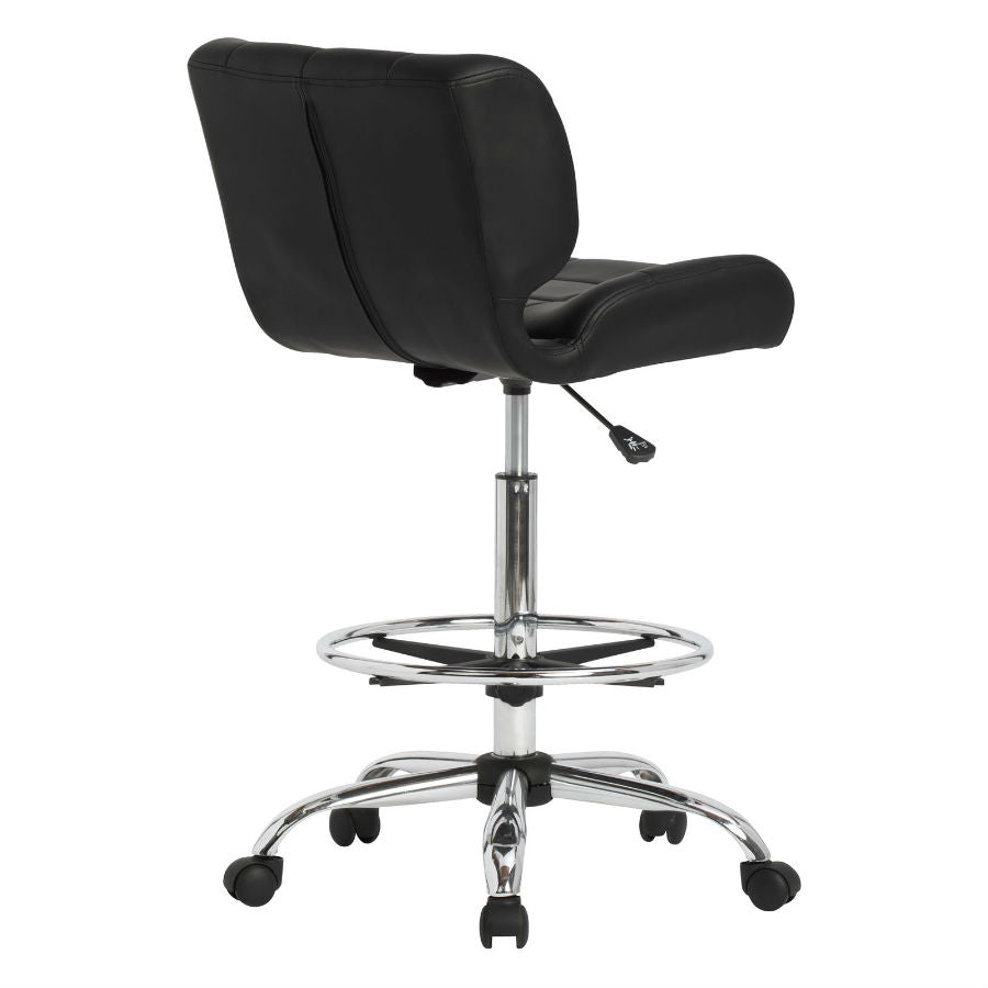 Studio Designs Black Crest Drafting Chair - Guiry's