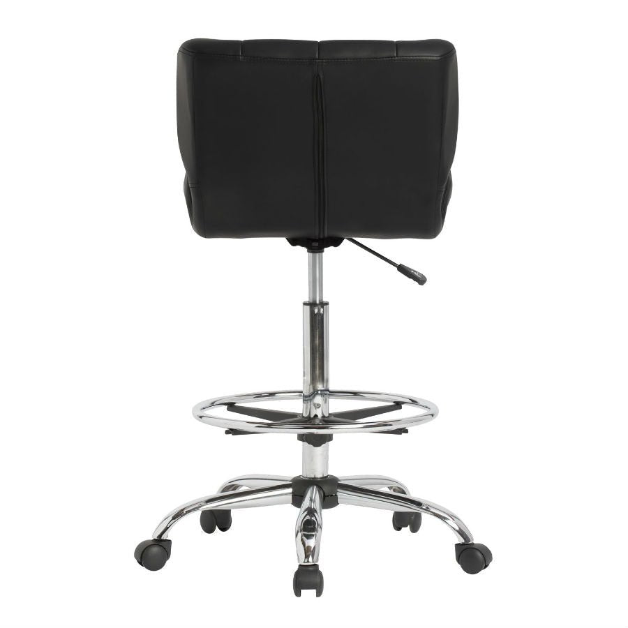 Studio Designs Black Crest Drafting Chair - Guiry's