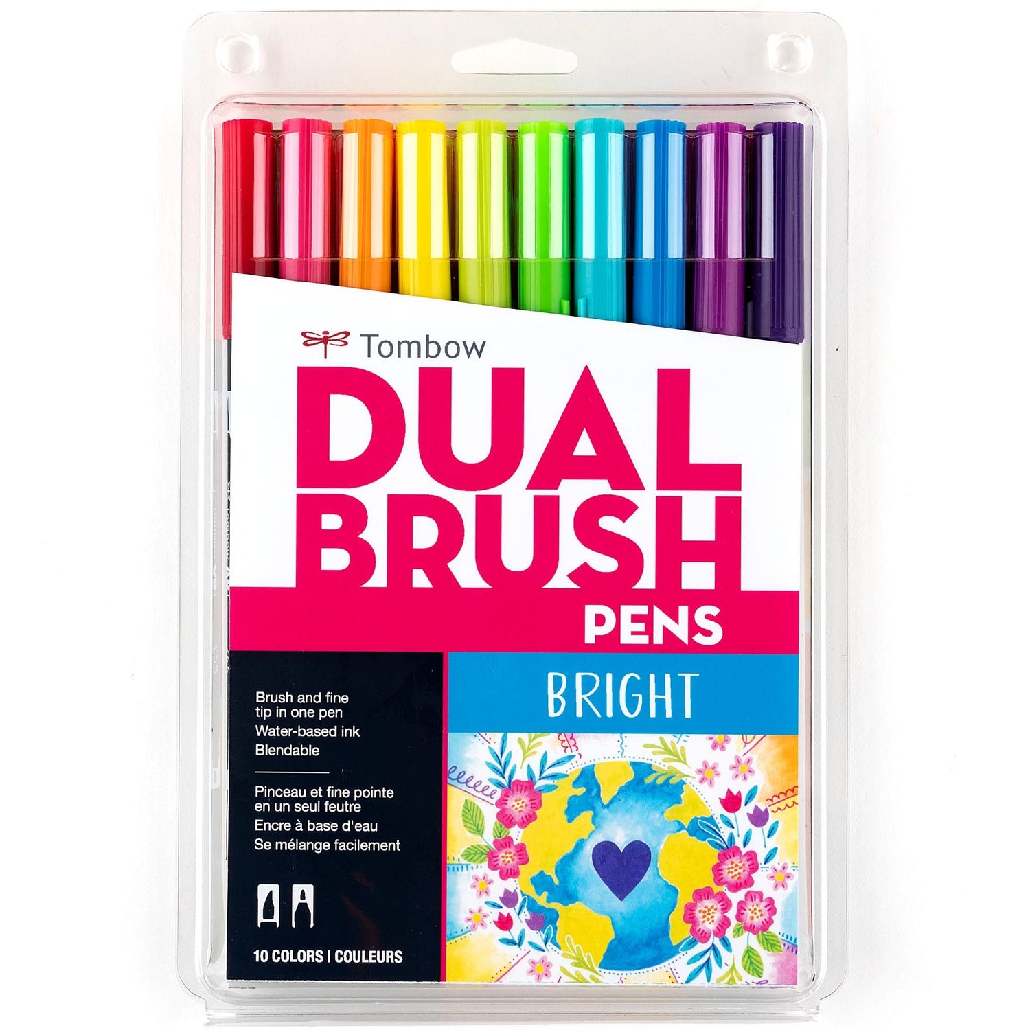 Tombow Dual Brush Bright 10 Colors - Guiry's