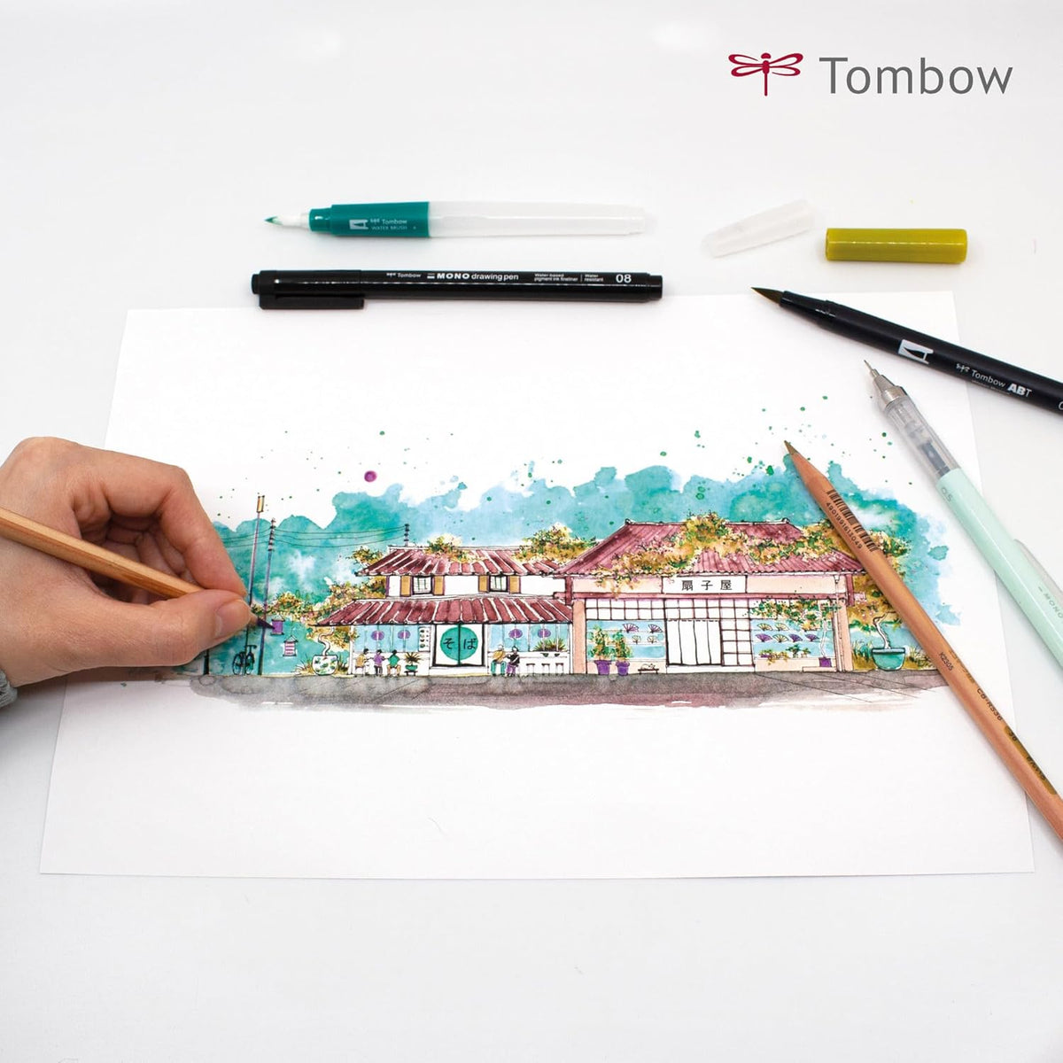 Tombow Japan Urban Sketching Set staging TOMBOW- Guiry's