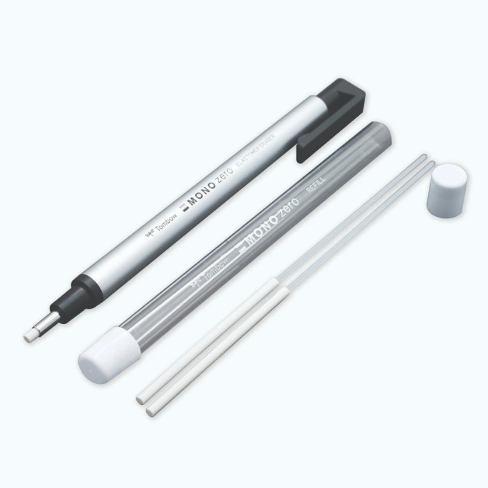 Tombow Mono Zero Round Eraser + Refill Pack - Guiry's