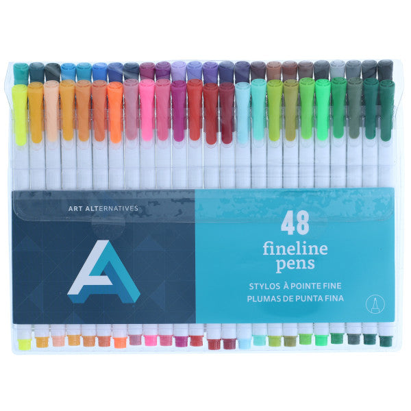 Art Alternatives Fineline Pen Set - 48-Color