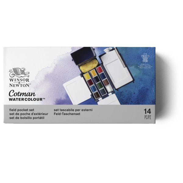Winsor & Newton Cotman Watercolor Field Box - Guiry's