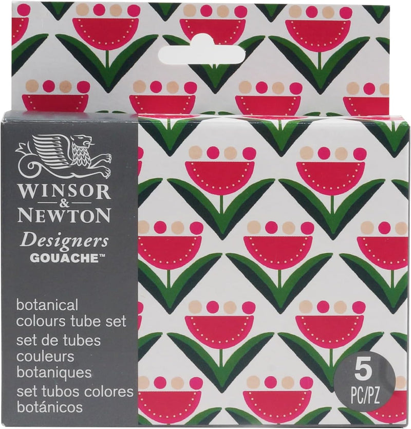 Winsor & Newton Designers Gouache Botanical Set 5pc - Guiry's