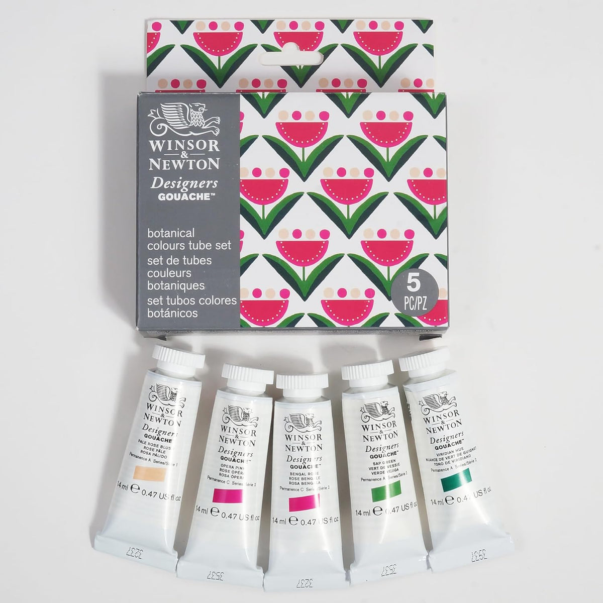 Winsor & Newton Designers Gouache Botanical Set 5pc - Guiry's