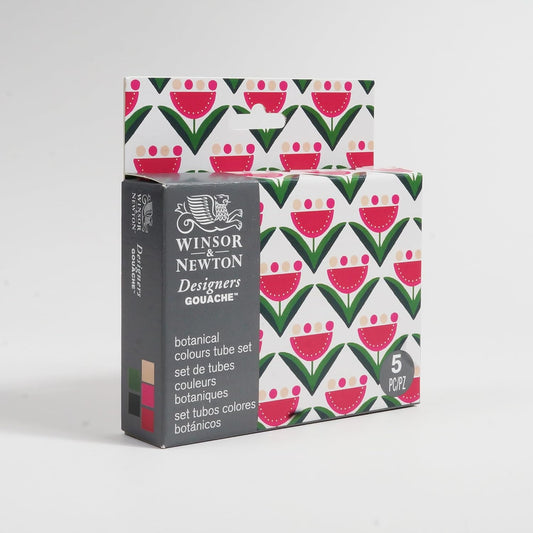 Winsor & Newton Designers Gouache Botanical Set 5pc - Guiry's