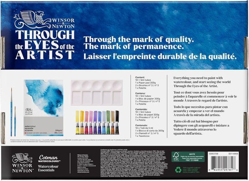 WN Cotman W/C Essentials Set - Guiry's