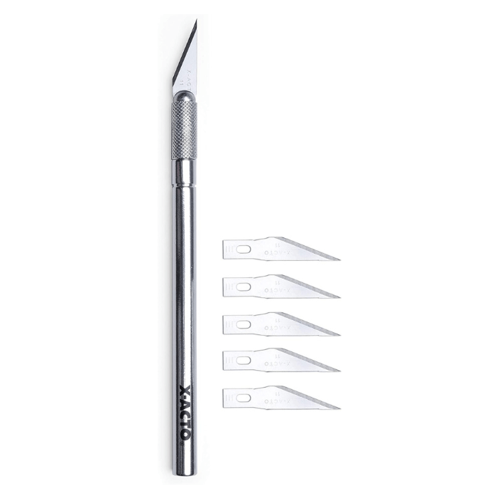 X - Acto #1 Knife with 5 Blades - Guiry's