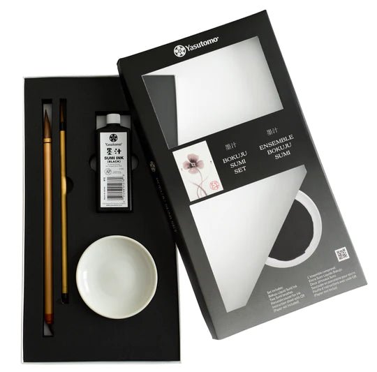 Yasutomo Bokuju Sumi - E Set - Guiry's
